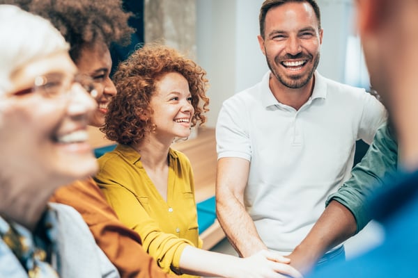 Group smiling